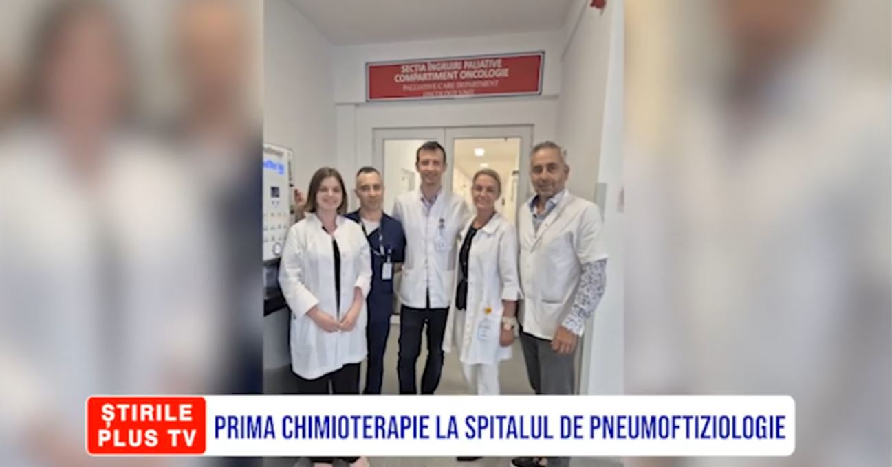 PRIMA CHIMIOTERAPIE LA SPITALUL DE PNEUMOFTIZIOLOGIE