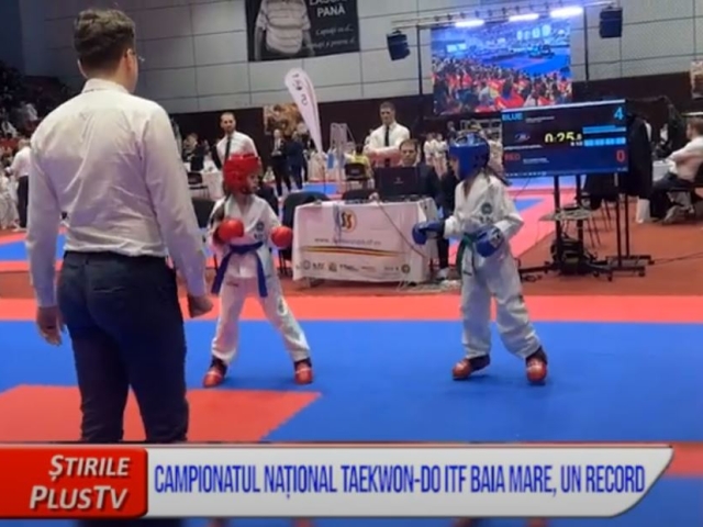 CAMPIONATUL NAȚIONAL TAEKWON-DO ITF BAIA MARE, UN RECORD