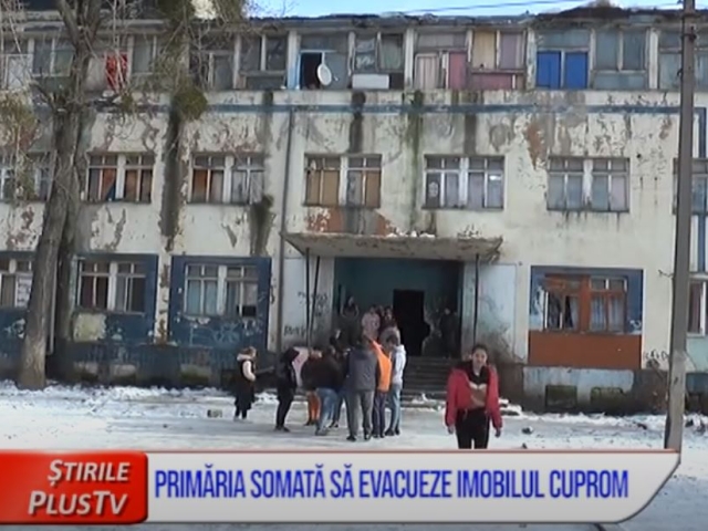 PRIMĂRIA, SOMATĂ SA EVACUEZE IMOBILUL CUPROM