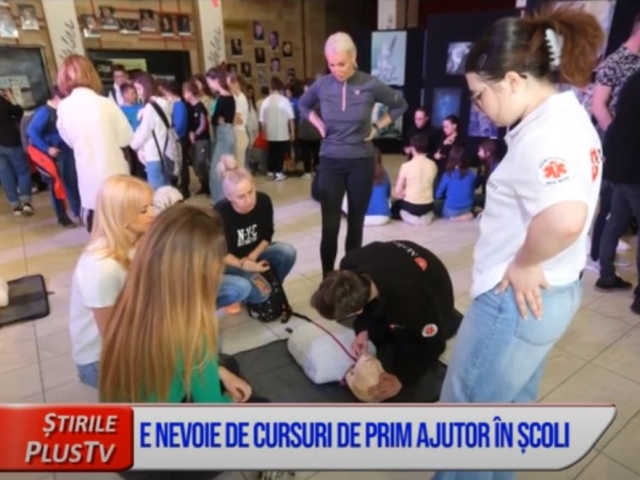 E NEVOIE DE CURSURI DE PRIM AJUTOR IN ȘCOLI