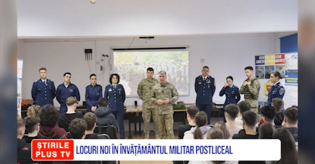 LOCURI NOI ÎN ÎNVĂȚĂMÂNTUL MILITAR POSTLICEAL