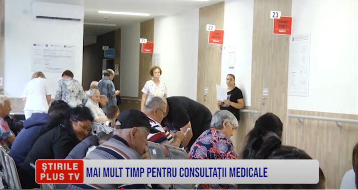 MAI MULT TIMP PENTRU CONSULTAȚII MEDICALE