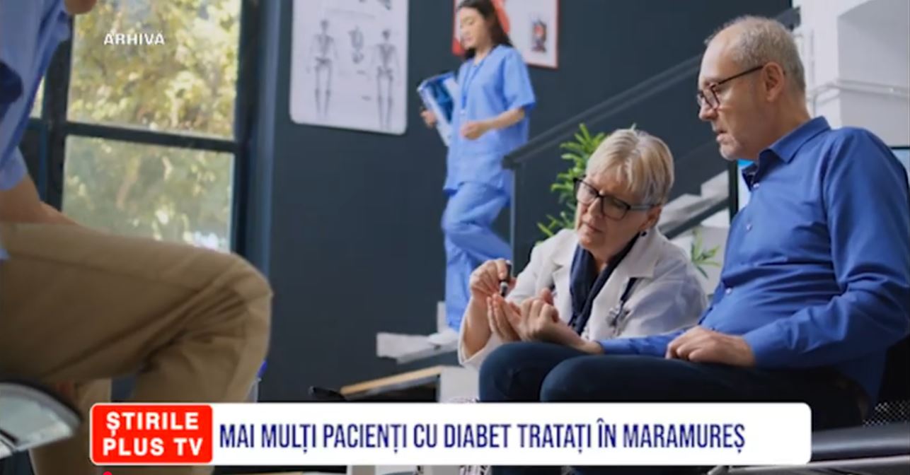 MAI MULȚI PACIENȚI CU DIABET TRATAȚI ÎN MARAMUREȘ