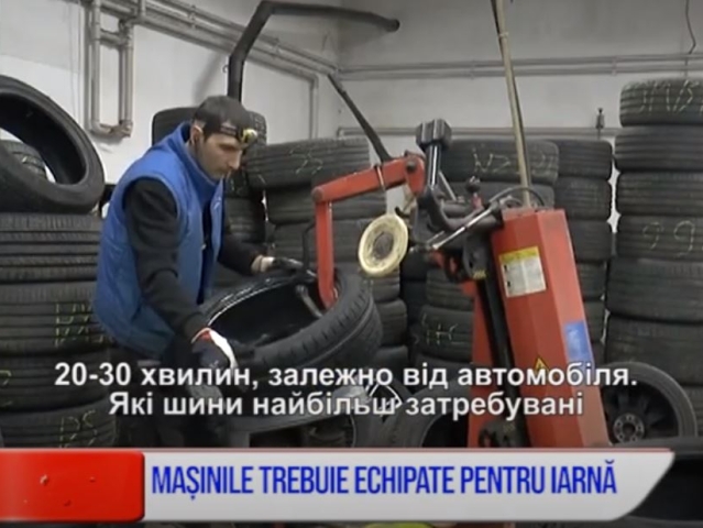 MAȘINILE TREBUIE ECHIPATE PENTRU IARNĂ