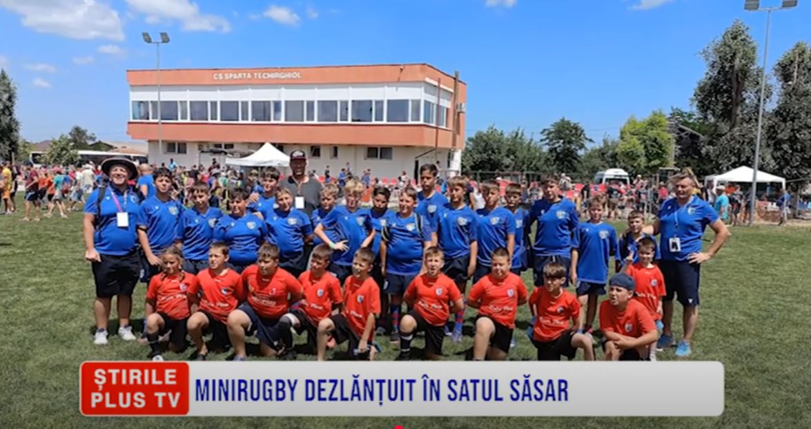 MINIRUGBY DEZLĂNȚUIT ÎN SATUL SĂSAR