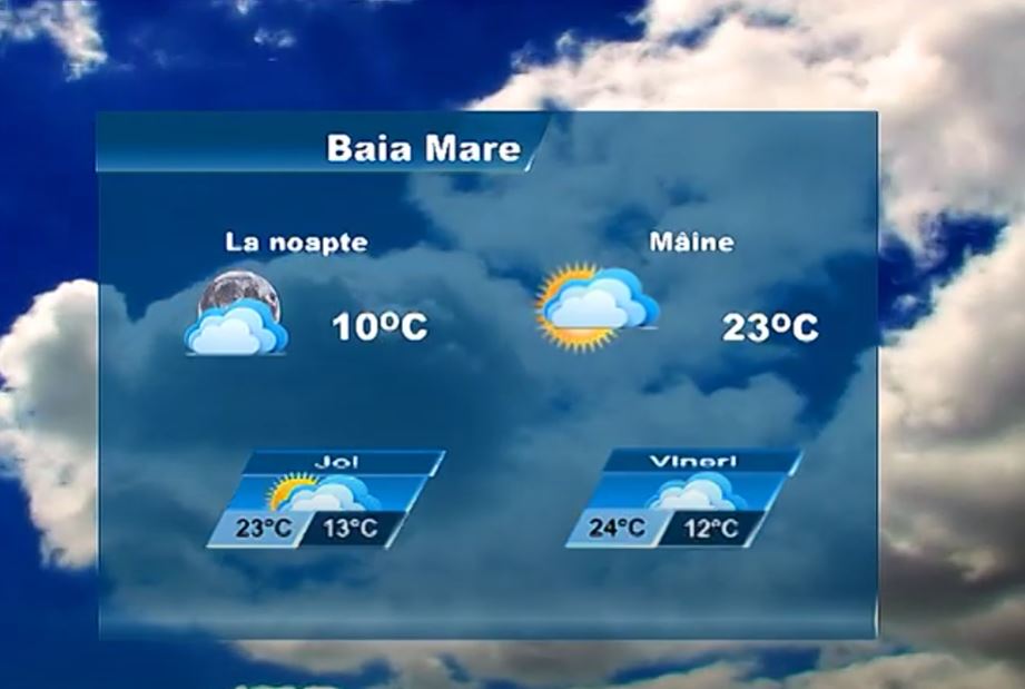 METEO 30 APRILIE