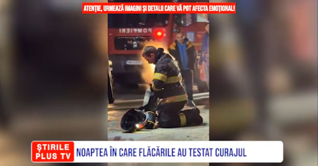 NOAPTEA ÎN CARE FLĂCĂRILE AU TESTAT CURAJUL