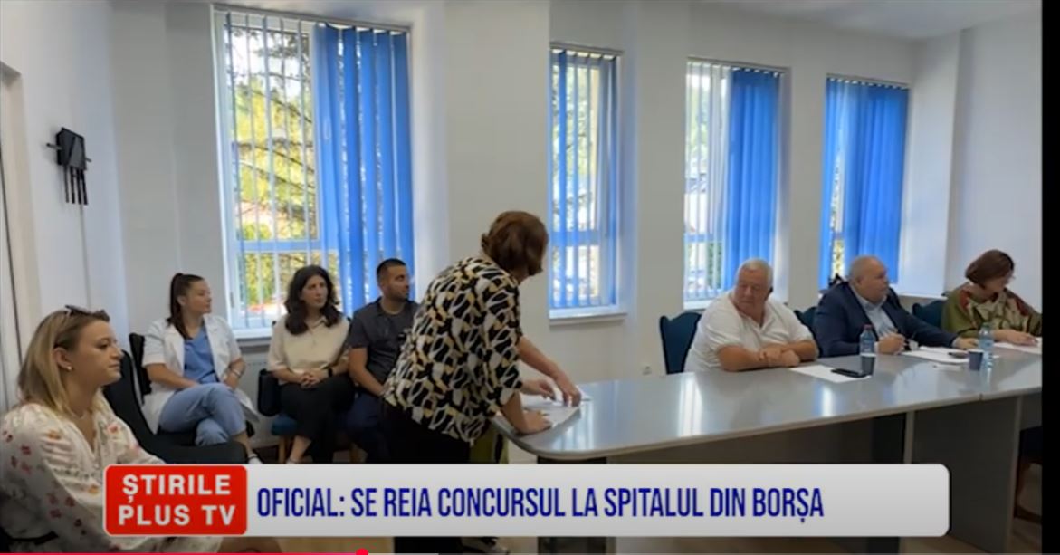 OFICIAL: SE REIA CONCURSUL LA SPITALUL DIN BORȘA