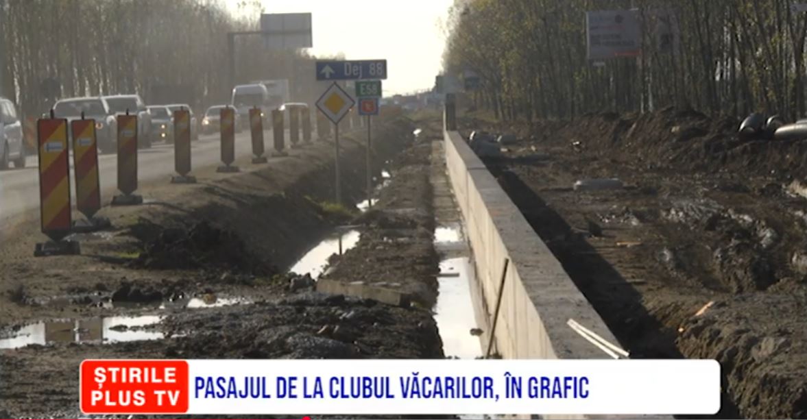 PASAJUL DE LA CLUBUL VĂCARILOR, ÎN GRAFIC