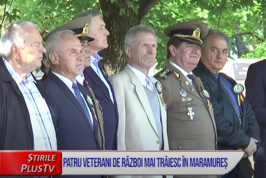 PATRU VETERANI DE RĂZBOI MAI TRĂIESC ÎN MARAMUREȘ