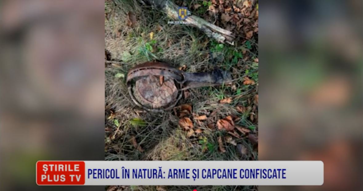 PERICOL ÎN NATURĂ: ARME ȘI CAPCANE CONFISCATE