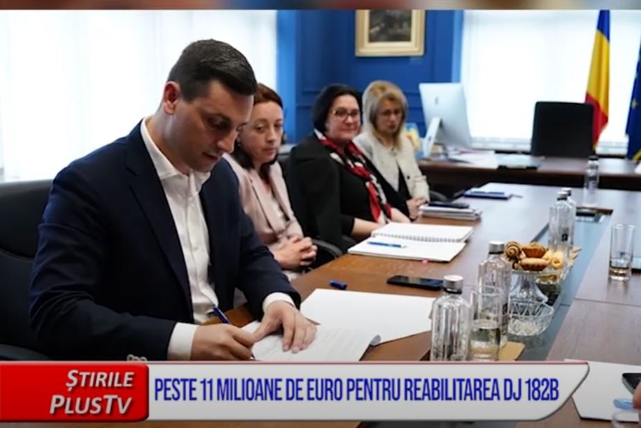 PESTE 11 MILIOANE DE EURO PENTRU REABILITAREA DJ 182B