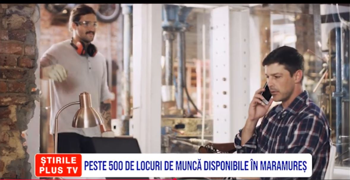PESTE 500 DE LOCURI DE MUNCĂ DISPONIBILE ÎN MARAMUREȘ