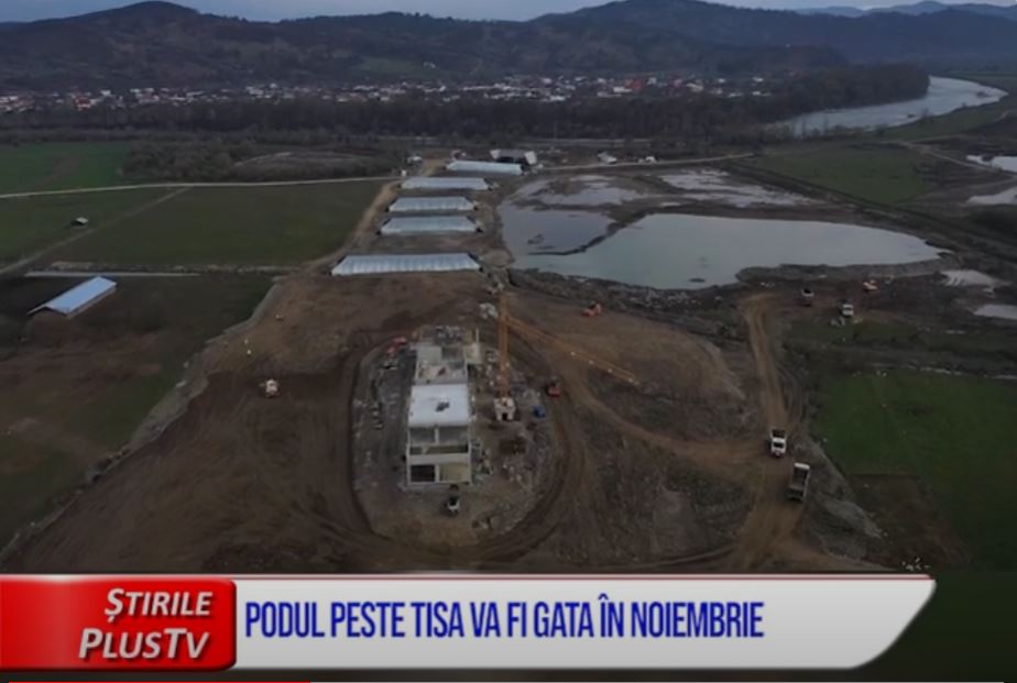 PODUL PESTE TISA VA FI GATA ÎN NOIEMBRIE