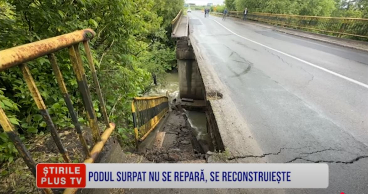 PODUL SURPAT NU SE REPARĂ, SE RECONSTRUIEȘTE