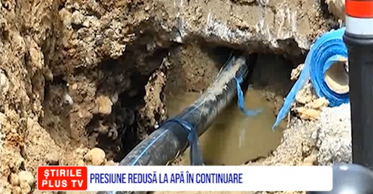PRESIUNE REDUSĂ LA APĂ ÎN CONTINUARE