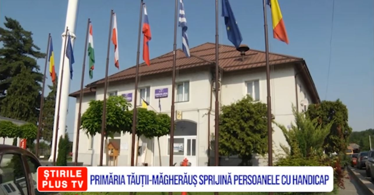 PRIMĂRIA TĂUȚII-MĂGHERĂUȘ SPRIJINĂ PERSOANELE CU HANDICAP