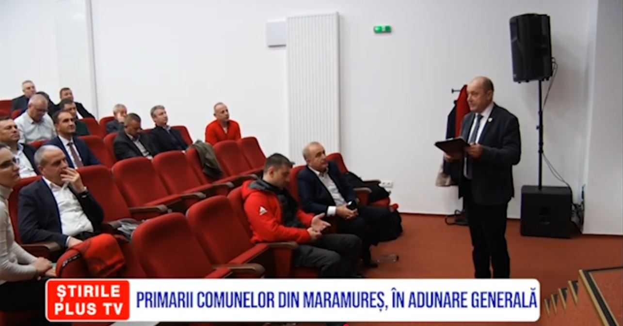 PRIMARII COMUNELOR DIN MARAMUREȘ, ÎN ADUNARE GENERALĂ