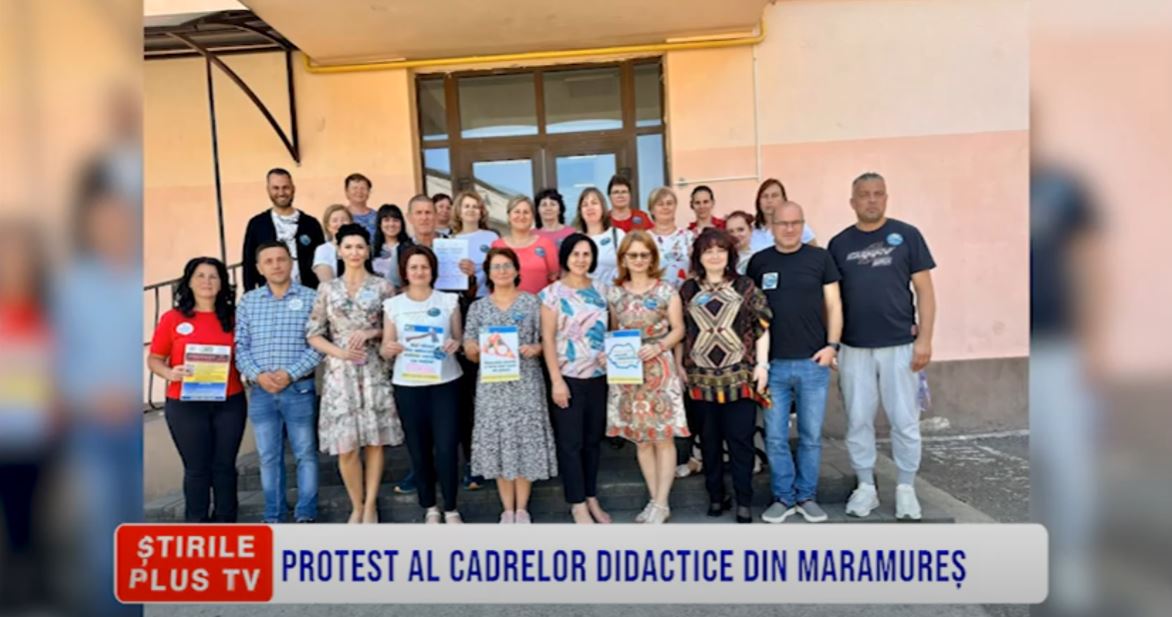 PROTEST AL CADRELOR DIDACTICE DIN MARAMUREȘ