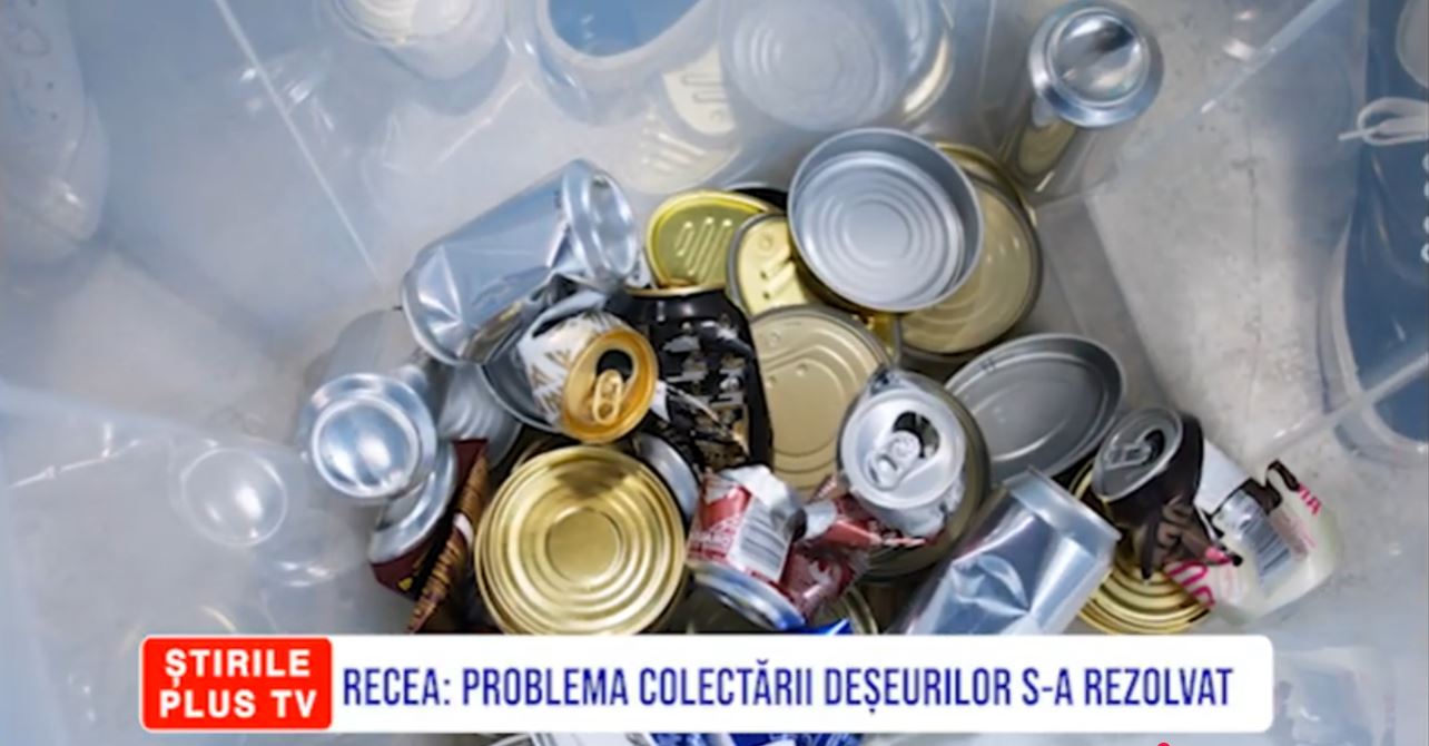 RECEA: PROBLEMA COLECTĂRII DEȘEURILOR S-A REZOLVAT