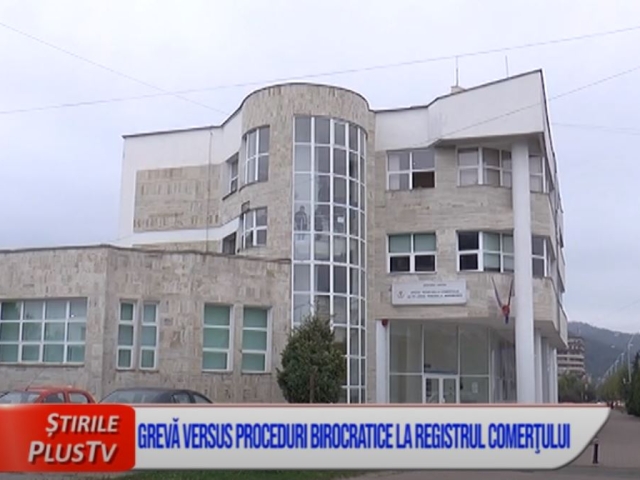 GREVĂ VERSUS PROCEDURI BIROCRATICE LA REGISTRUL COMERŢULUI