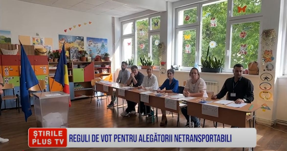 REGULI DE VOT PENTRU ALEGĂTORII NETRANSPORTABILI