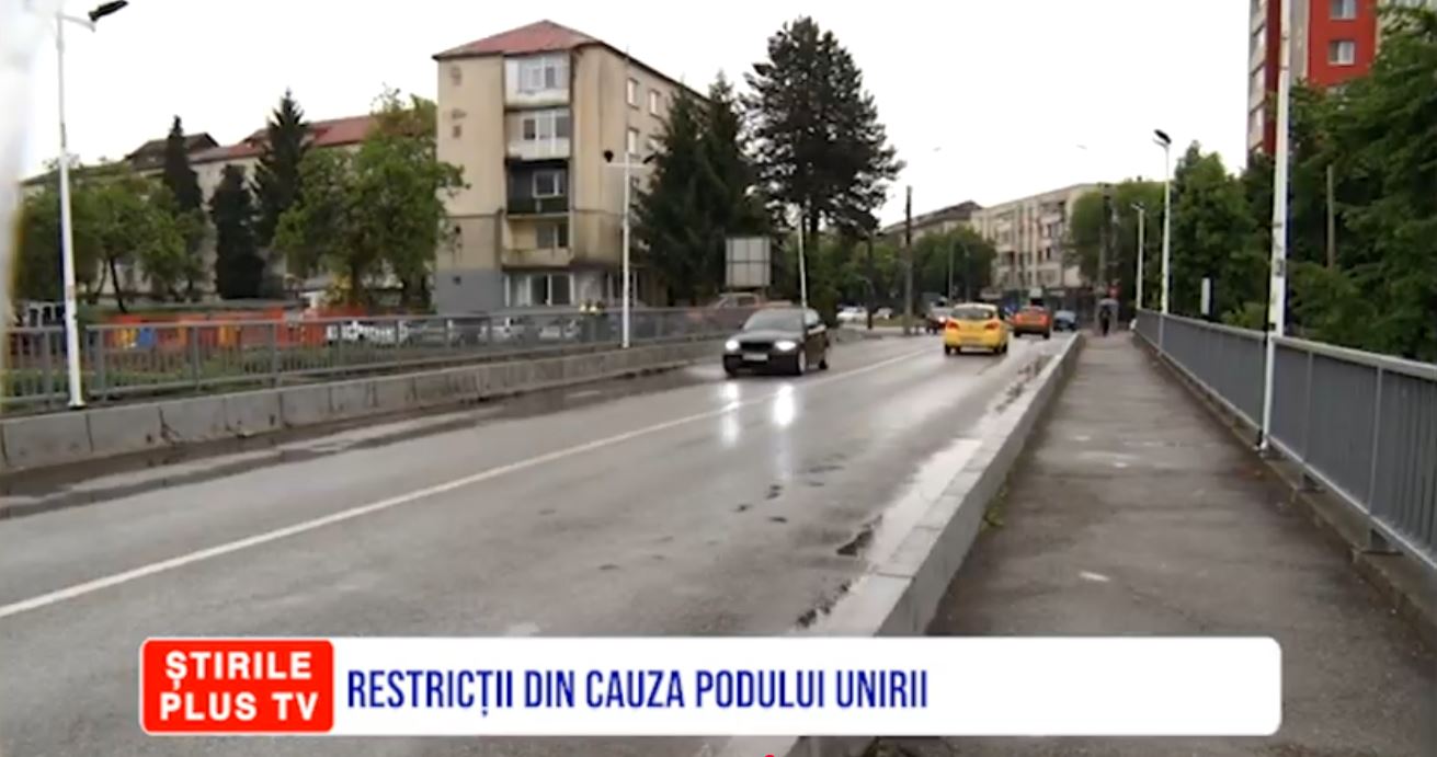 RESTRICȚII DIN CAUZA PODULUI UNIRII