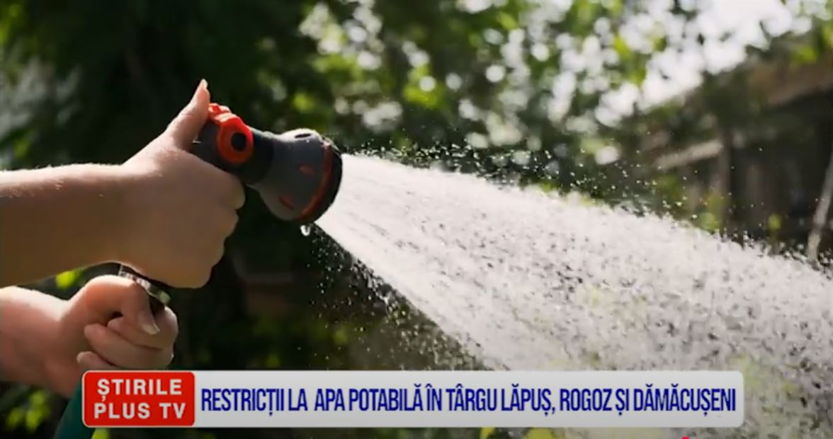 RESTRICȚII LA APĂ