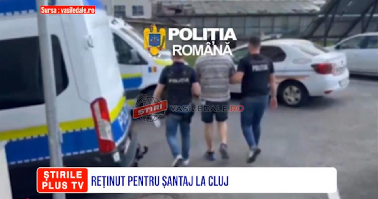REȚINUT PENTRU ȘANTAJ LA CLUJ