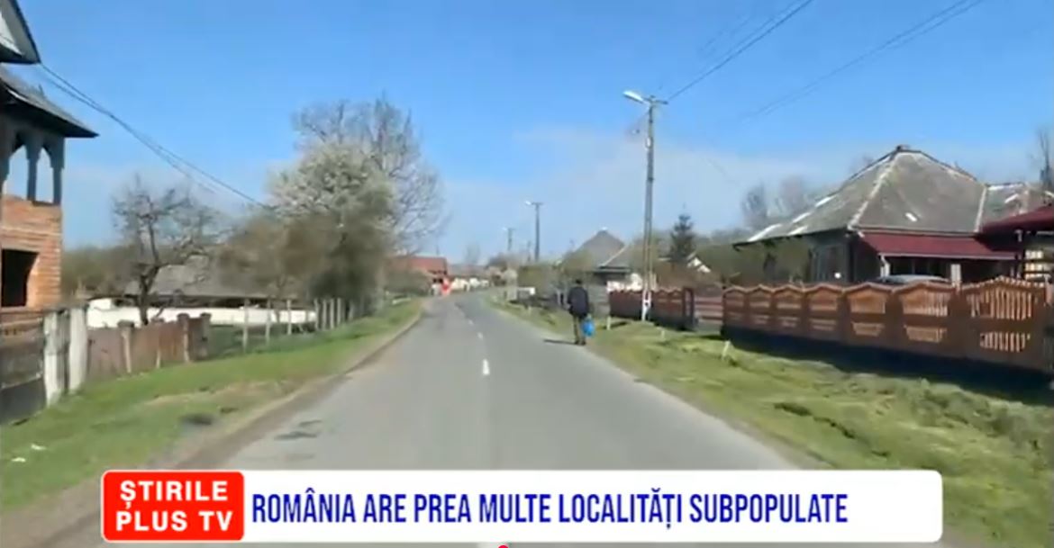 ROMÂNIA ARE PREA MULTE LOCALITĂȚI SUBPOPULATE