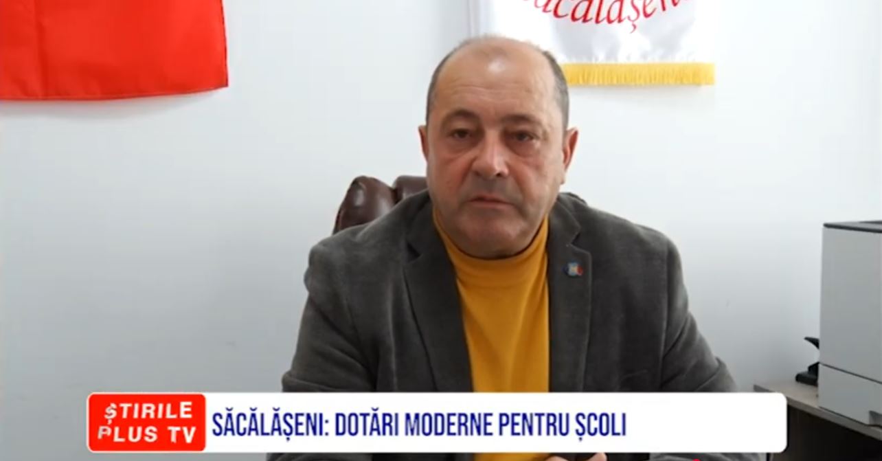 SĂCĂLĂȘENI: DOTĂRI MODERNE PENTRU ȘCOLI