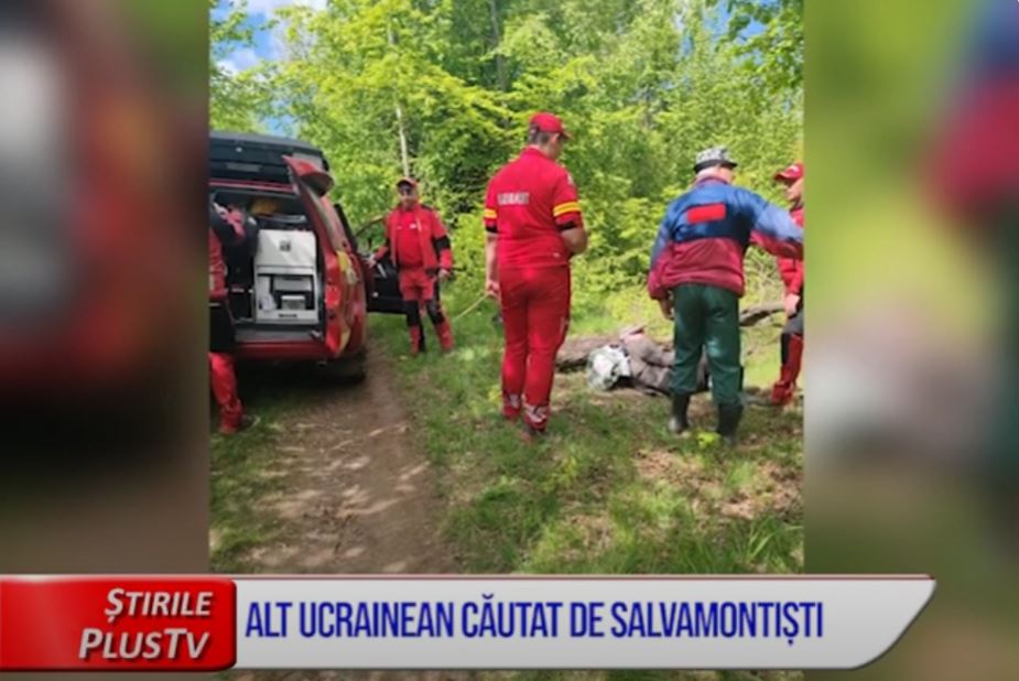 ALT UCRAINEAN CĂUTAT DE SALVAMONTIȘTI