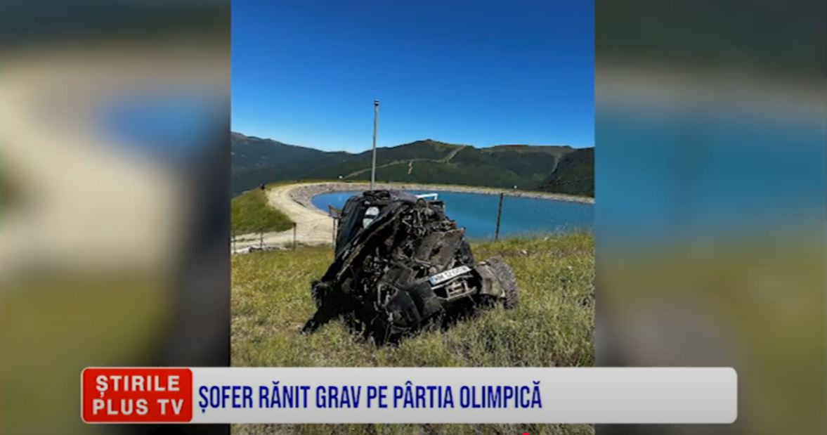 ȘOFER RĂNIT GRAV PE PÂRTIA OLIMPICĂ