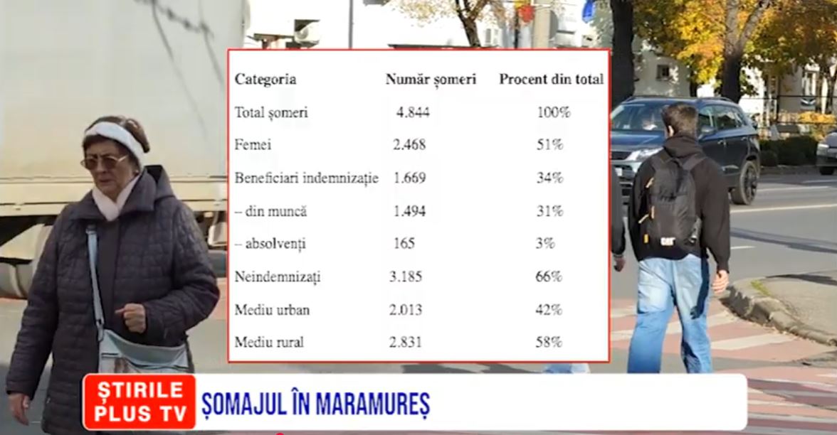 ȘOMAJUL ÎN MARAMUREȘ