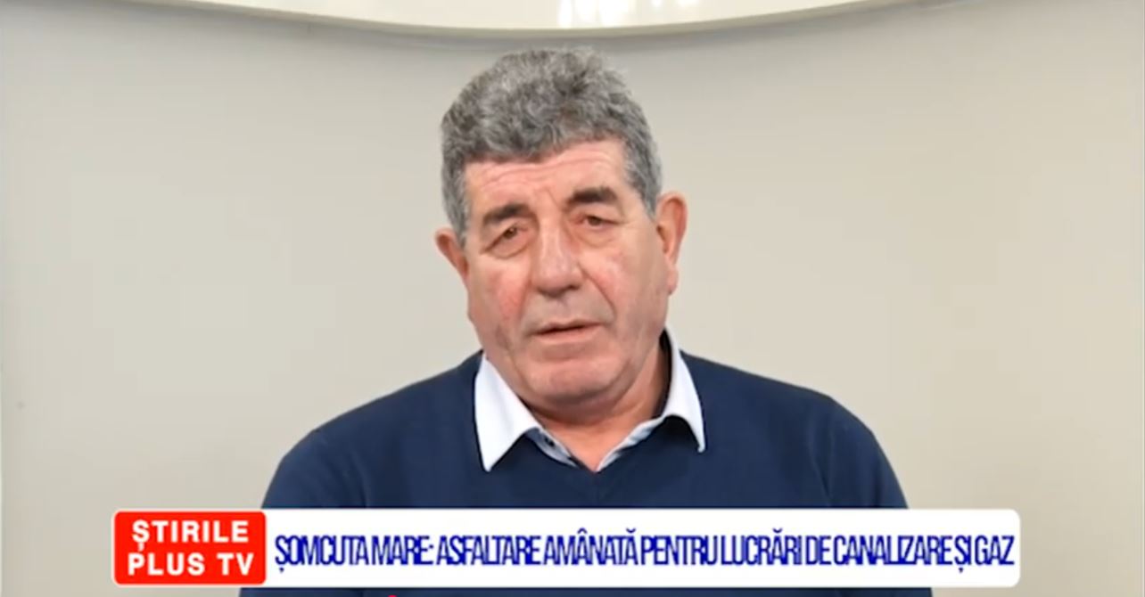 ȘOMCUTA MARE: ASFALTARE AMÂNATĂ PENTRU LUCRĂRI DE CANALIZARE ȘI GAZ