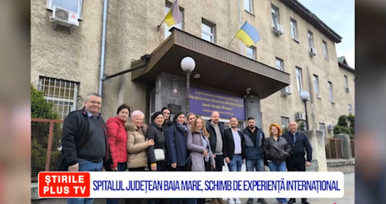 SPITALUL JUDEȚEAN BAIA MARE, SCHIMB DE EXPERIENȚĂ INTERNAȚIONAL