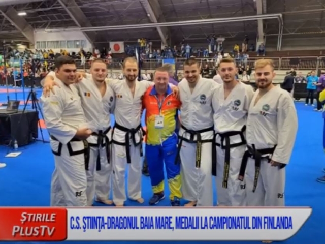 C.S. ŞTIINŢA-DRAGONUL BAIA MARE, MEDALII LA CAMPIONATUL DIN FINLANDA 