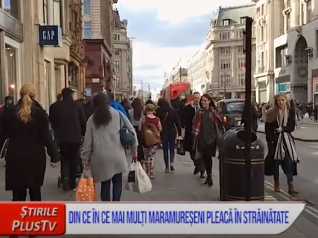 DIN CE ÎN CE MAI MULȚI MARAMUREȘENI PLEACĂ ÎN STRĂINĂTATE