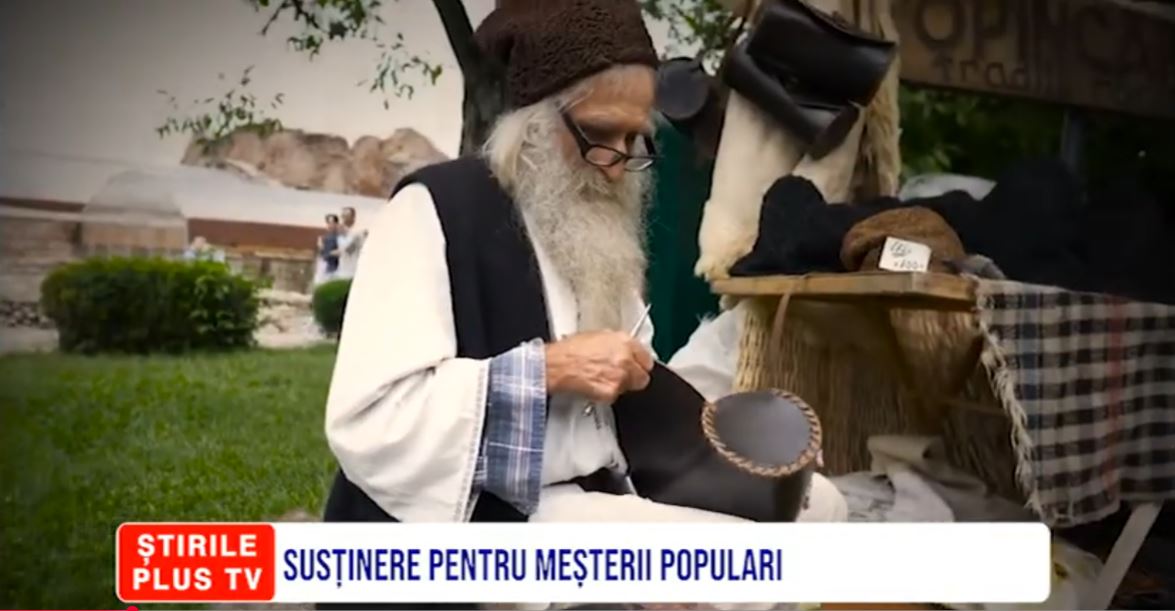 SUSȚINERE PENTRU MEȘTERII POPULARI