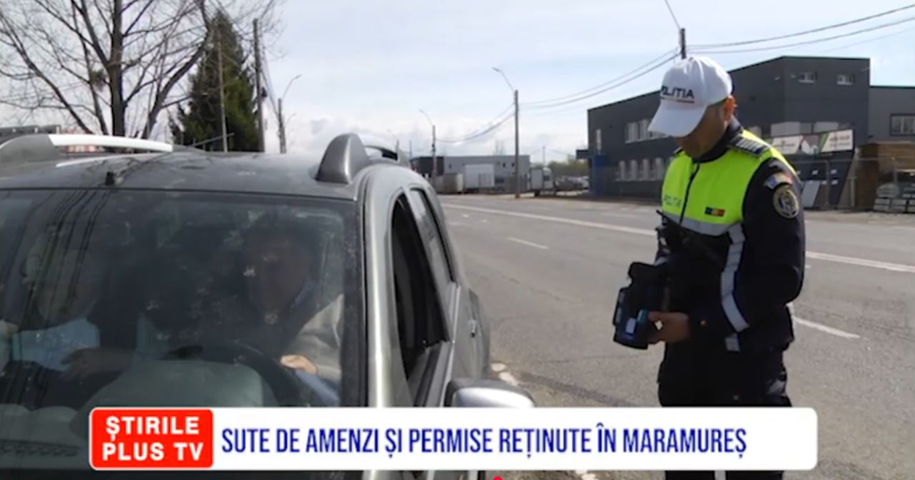 SUTE DE AMENZI ȘI PERMISE REȚINUTE ÎN MARAMUREȘ