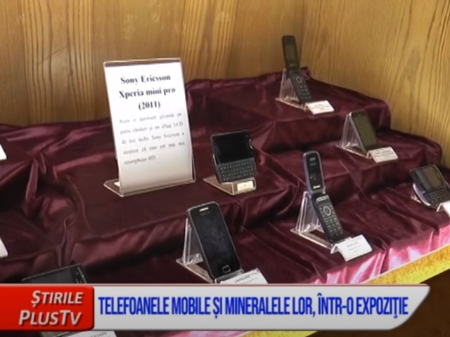 TELEFOANELE MOBILE ȘI MINERALELE LOR, ÎNTR-O EXPOZIŢIE