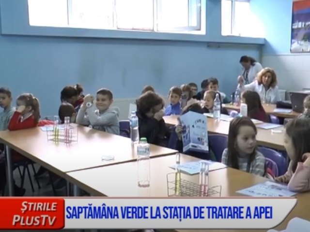 SĂPTĂMÂNA VERDE LA STAȚIA DE TRATARE A APEI