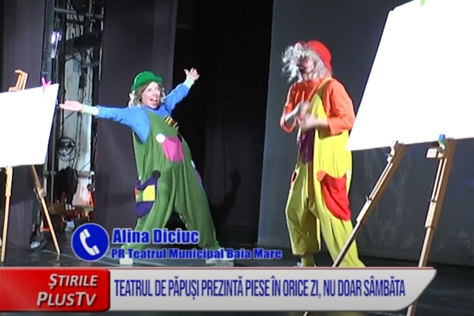 TEATRUL DE PĂPUȘI PREZINTĂ PIESE ÎN ORICE ZI, NU DOAR SÂMBĂTA