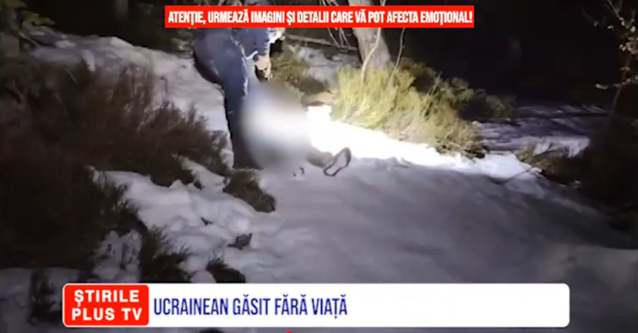 UCRAINEAN GĂSIT FĂRĂ VIAȚĂ