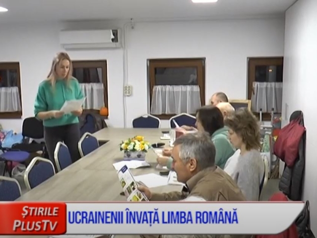 UCRAINENII ÎNVAȚĂ LIMBA ROMÂNĂ