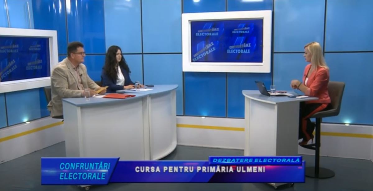 DEZBATERE ELECTORALĂ - CINE VA CONDUCE ORAȘUL ULMENI?