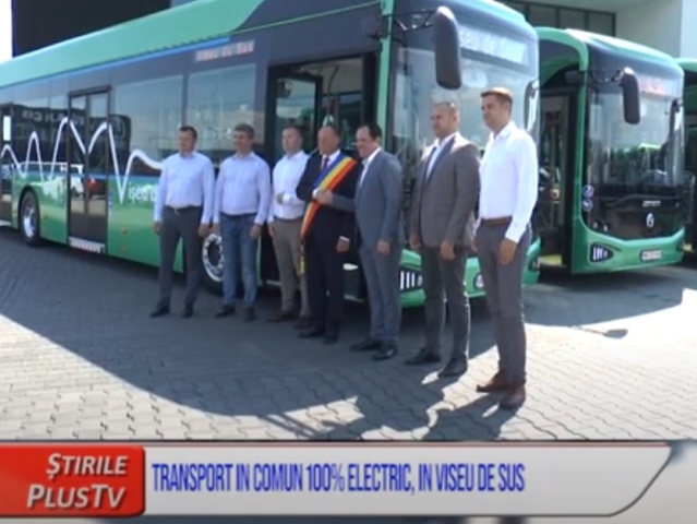 TRANSPORT ÎN COMUN 100% ELECTRIC, ÎN VIȘEU DE SUS