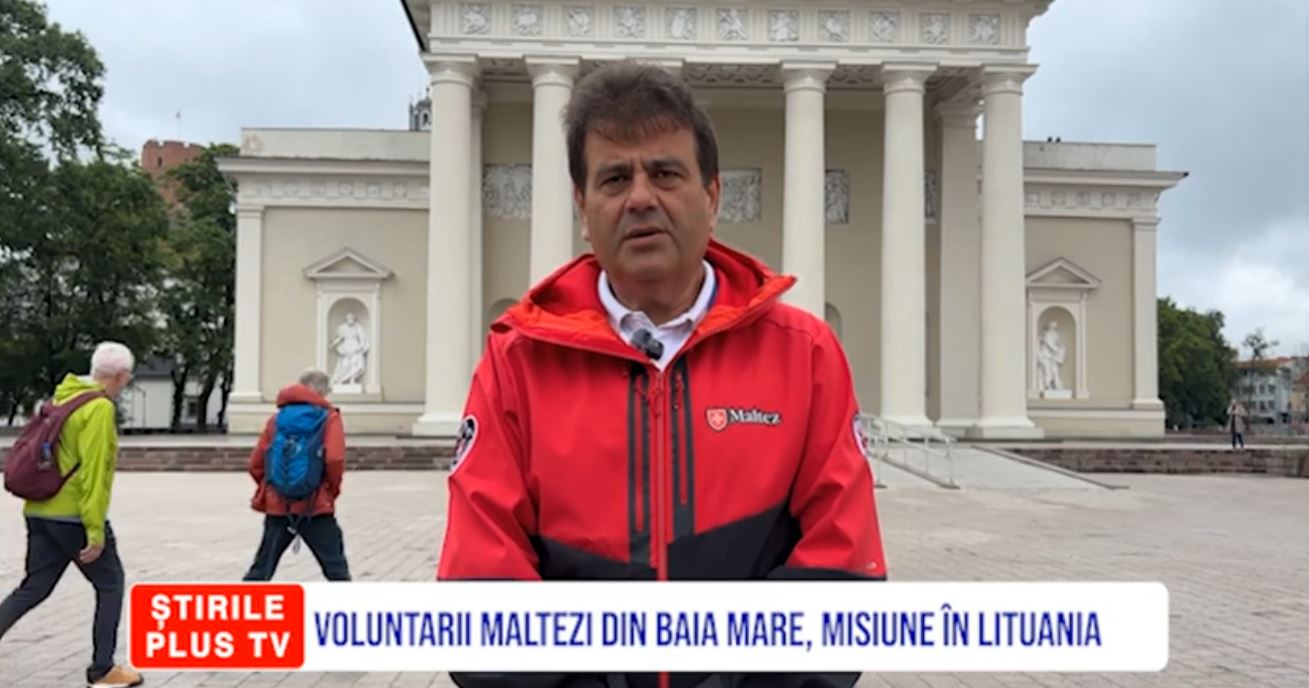 VOLUNTARII MALTEZI DIN BAIA MARE, MISIUNE ÎN LITUANIA