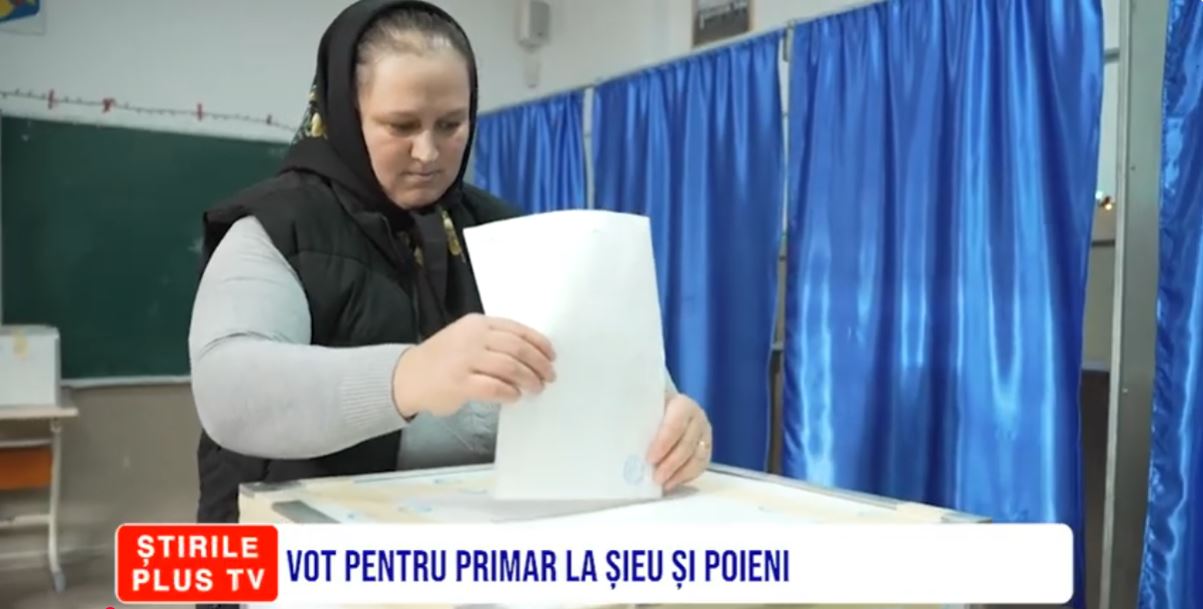 VOT PENTRU PRIMAR LA ȘIEU ȘI POIENI