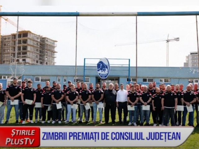 ZIMBRII, PREMIAȚI DE CONSILIUL JUDEȚEAN